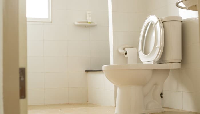 Toilet In Modern Bathroom Toilet In Modern Bathroom